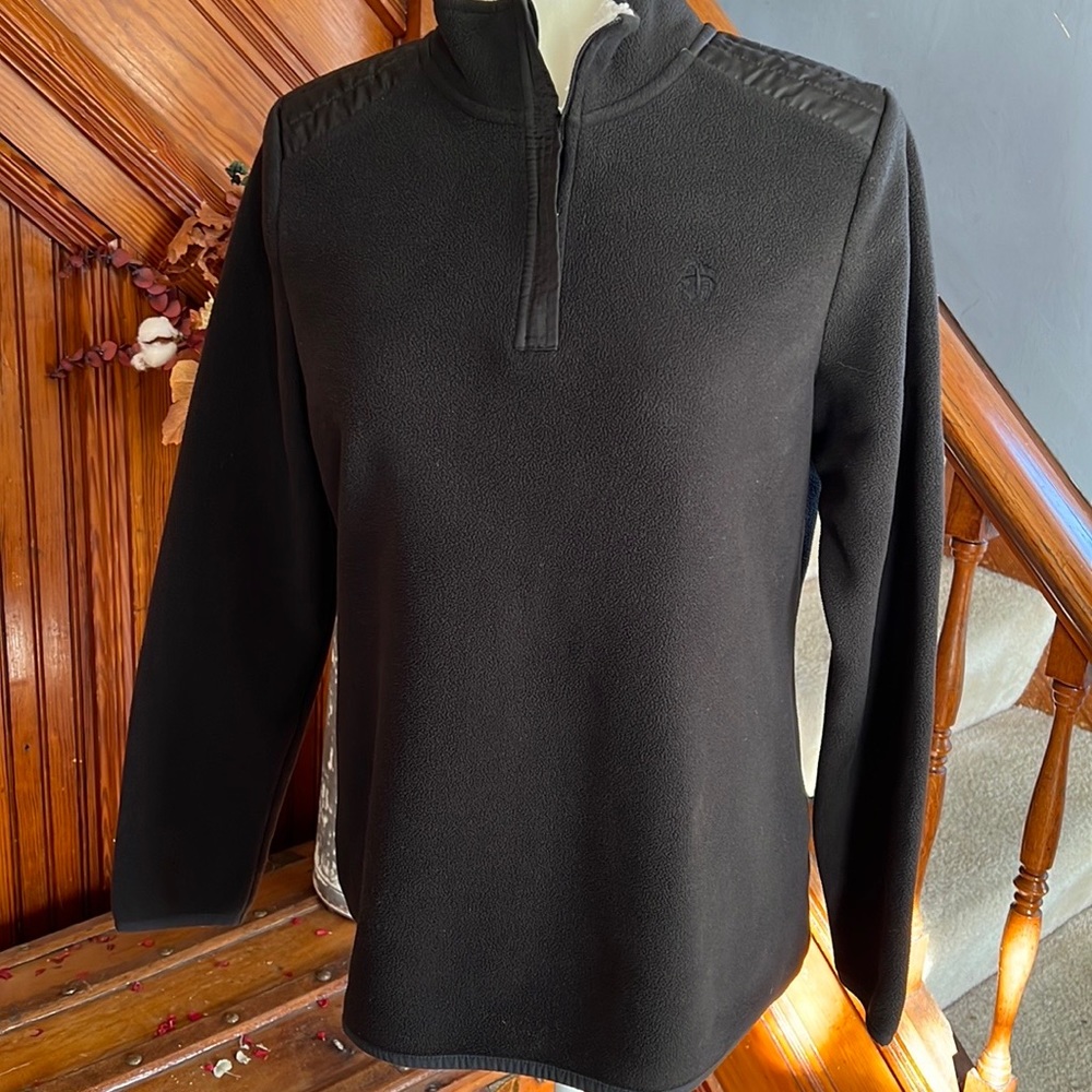 Brooks Brothers Black Fleece 1/4 Zip Pullover Sz M